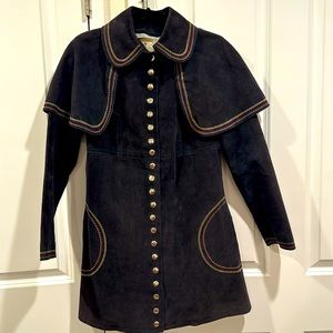 Gassy Jack 70s vintage Canadian suede coat